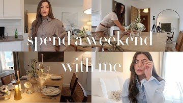 vlog / a heart to heart, spring tablescape & hosting a dinner party