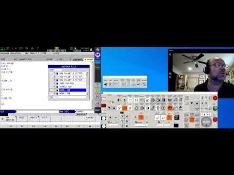 Okuma horizontal work coordinate macro - YouTube