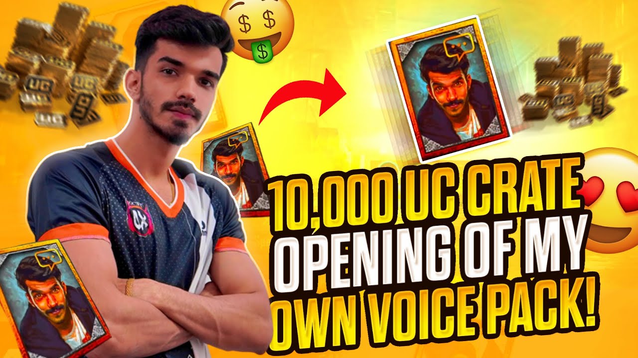 I GOT SCAMMED BY BGMI - MY SPECIAL VOICE PACK CRATE OPENING