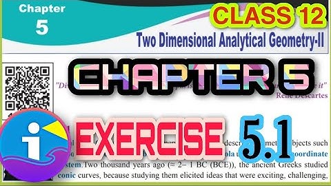 12TH | EXERCISE 5.1 |  CHAPTER 5| TWO DIMENSIONAL ANALYTICAL GEOMETRY| GREATS GOKUL MATHS