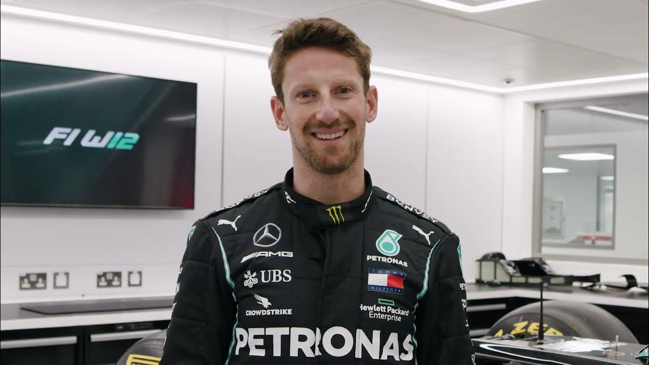 A Mercedes F1 drive... soon - Romain Grosjean Official