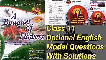 Class 11 Optional English Model Questions With Solutions|Class 11 Major English|The Best Solutions🔥|