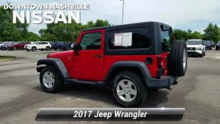 Used 2017 Jeep Wrangler Sport, Nashville, TN C764418A