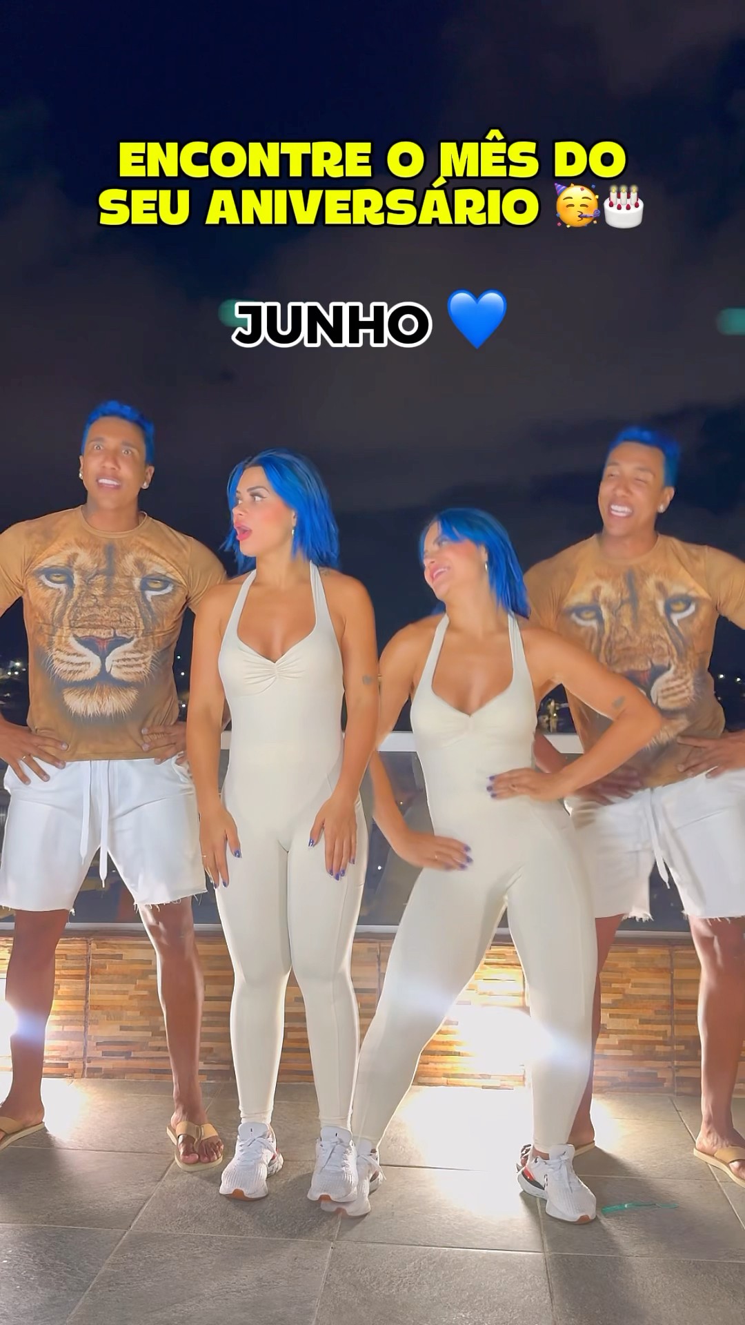 Qual seu mês de aniversário? ?? @ApolloSant #dance #entretenimento