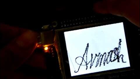 STM32 320x240 TFT LCD Touch-screen Free Hand Drawing Demo