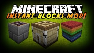 Обзор модов Minecraft #119 Instant Blocks Mod 1.7.10 - Не велик,но и не мал =) Обзор модов Minecraft #119 Instant Blocks Mod 1.7.10 - Не велик,но и не мал =)