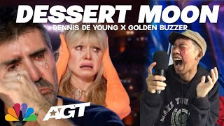 Golden Buzzer : Filipino singers makes the jury cry with song Dessert Moon american got talent 2024