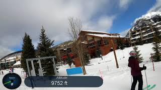 Super B monoski Copper Mountain