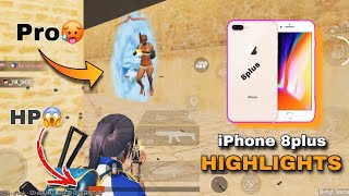 OMG😱 iphone 8 plus Smooth + 60fps bgmi / pubg test 2024 No Lag