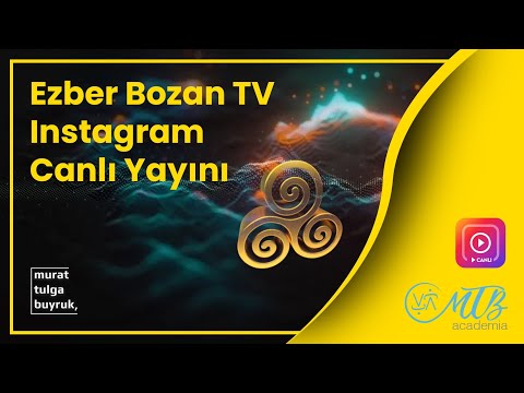 Ezber Bozan TV Instagram TV Canlı Yayını