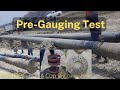 Test de prjaugeage crosscountry hydrotest test gauging pipeline header air compressord