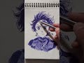 Amazing Hand-Drawn Anime Character Art | Drawing Process ✏️🌟Bringing My Anime Character