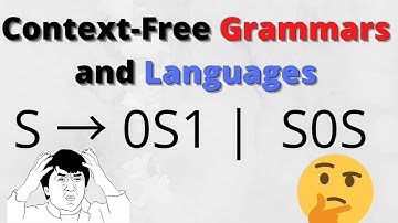 What is a Context-Free Grammar?