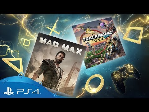 PlayStation Plus - April 2018 | Mad Max + Trackmania Turbo | PS Plus Monthly Games