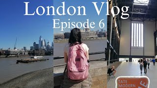 London Vlog ep. 6 | tate modern art gallery, shakespeare's globe shop and bank of england museum