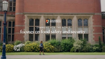 Changing how the world focuses on food safety and security | University of Birmingham