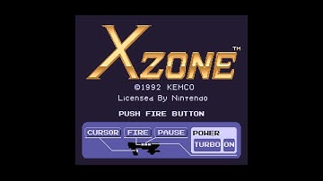 X-Zone (SNES 60Hz / US) - Intro / Attract Mode