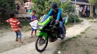 Setting ninja RR 2 tak cabe ijo