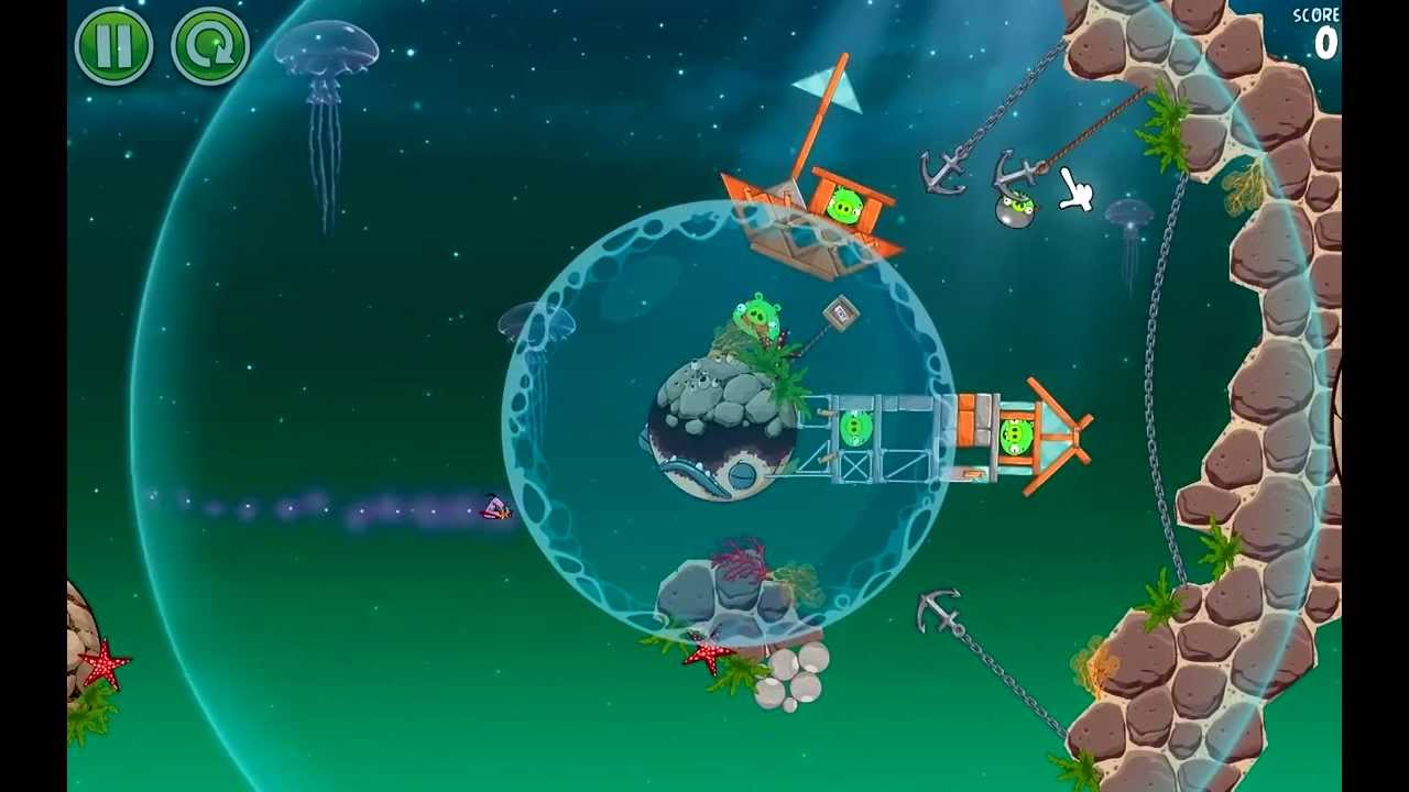 Angry Birds Space Pig Dipper. Space level