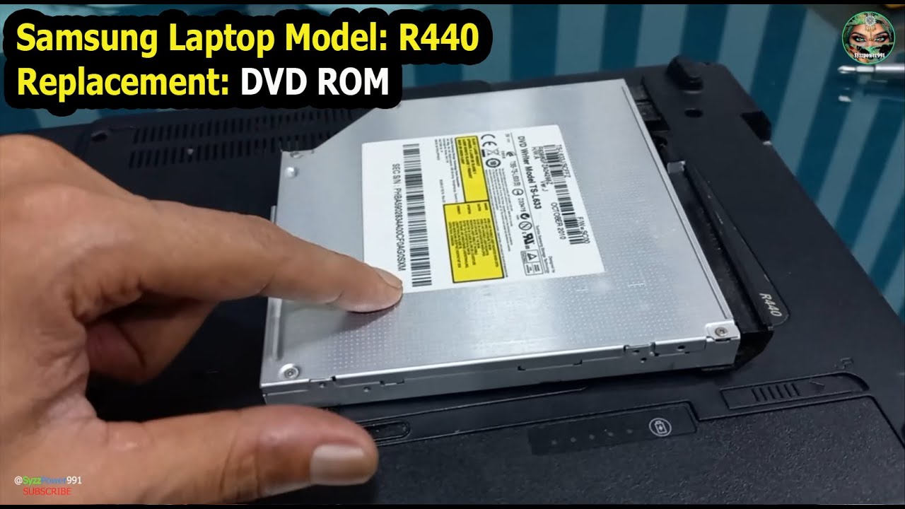 Samsung Laptop Model R440: Replacement DVD ROM - 2023 - YouTube