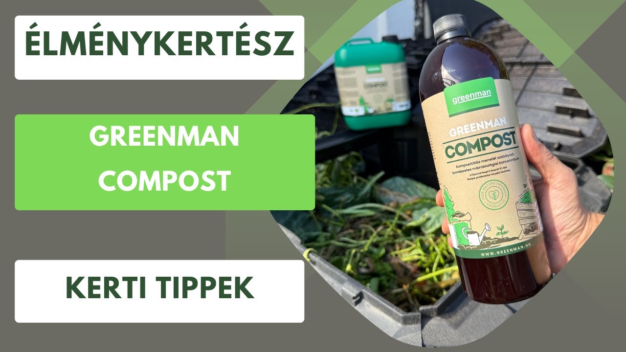 Komposztálás egyszerűen: A Greenman Compost segítsége a kitűnő komposztgyártáshoz! 🍂
