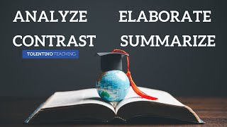 Famous Academic Language Practice: (Analyze, Contrast, Elaborate, Summarize) Profile