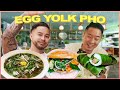 Incredible VIETNAMESE Food (Quail EGG YOLK in Hanoi PHO)