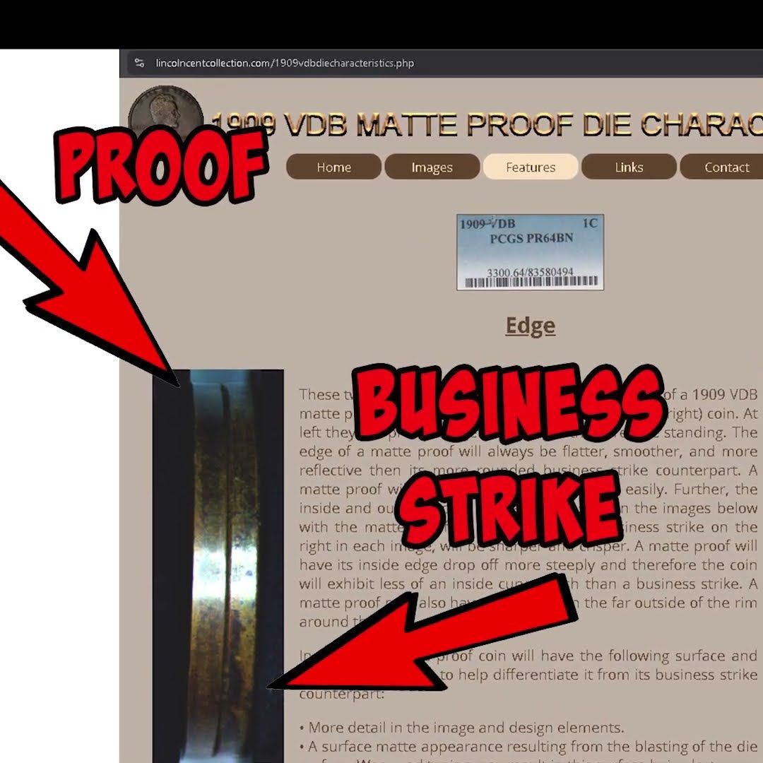 A $258,500 1909 VDB Lincoln Cent - YouTube