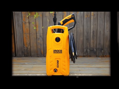 Ingco Mașină de spălat cu presiune Electricitate 1400W cu Presiune 131bar
