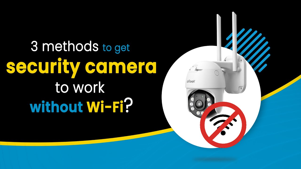 Wireless Security Camera Setup with WiFi Router