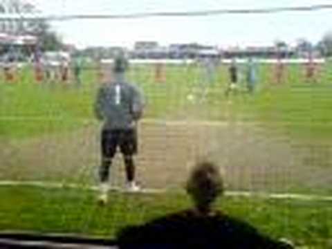 Kings Lynn Reserves Heath Preston penalty against ...