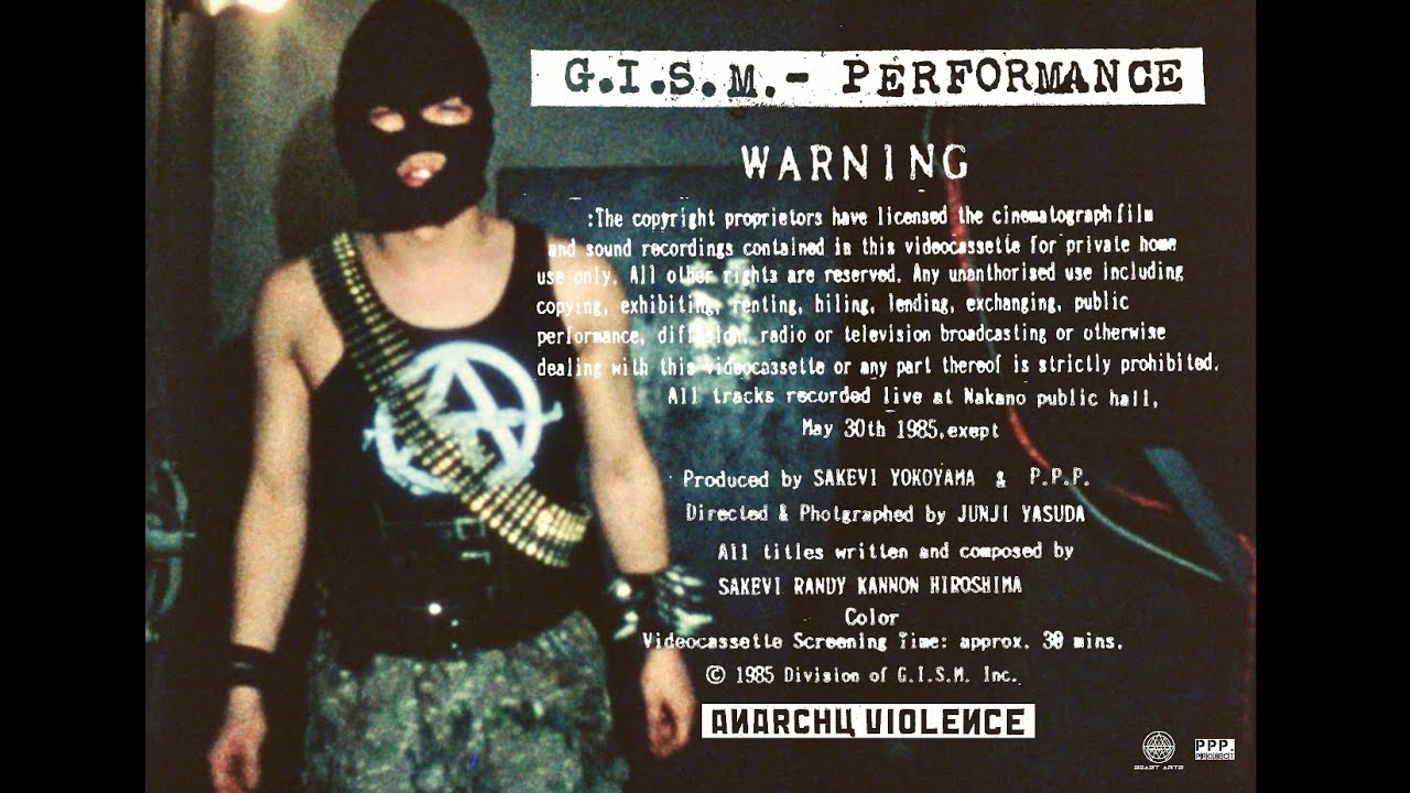 G.I.S.M.【Performance 】DVD 予告トレーラー - YouTube