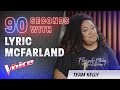 The Blind Auditions: 90 Seconds With Lyric McFarland | The Voice Australia 2020