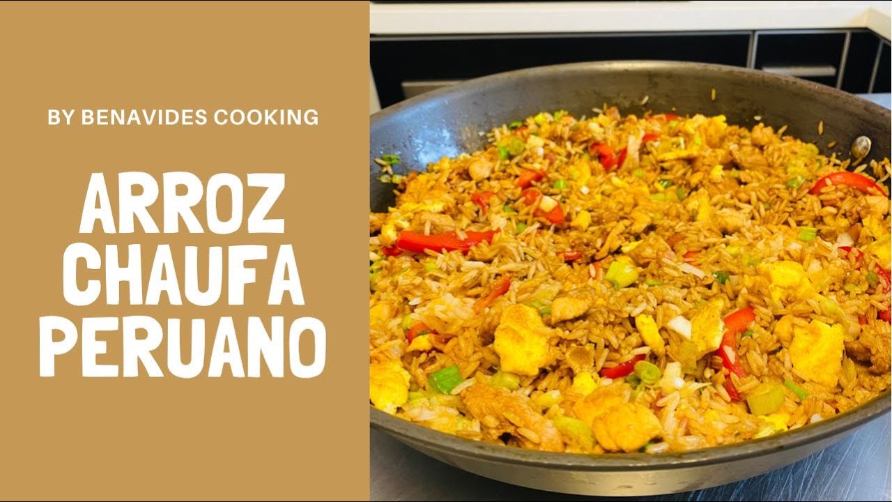 Arroz Chaufa de pollo Peruano // Receta de Chaufa estilo Chifa - YouTube
