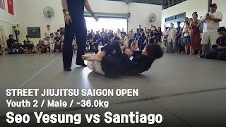 STREET JIUJITSU SAIGON OPEN / Seo Yesung vs Santiago