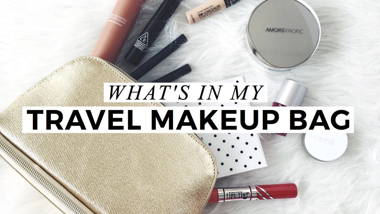 What's In My Travel Makeup Bag | LookMazing