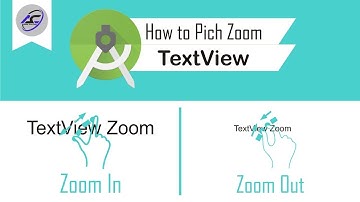 How to Pich Zoom TextView in Android Studio | TextViewPinchZoom | Android Coding