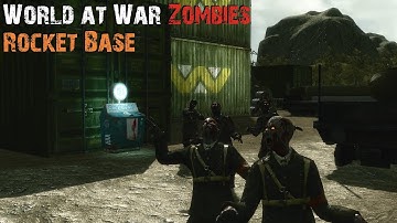 World at War Custom Zombies: Rocket Base!
