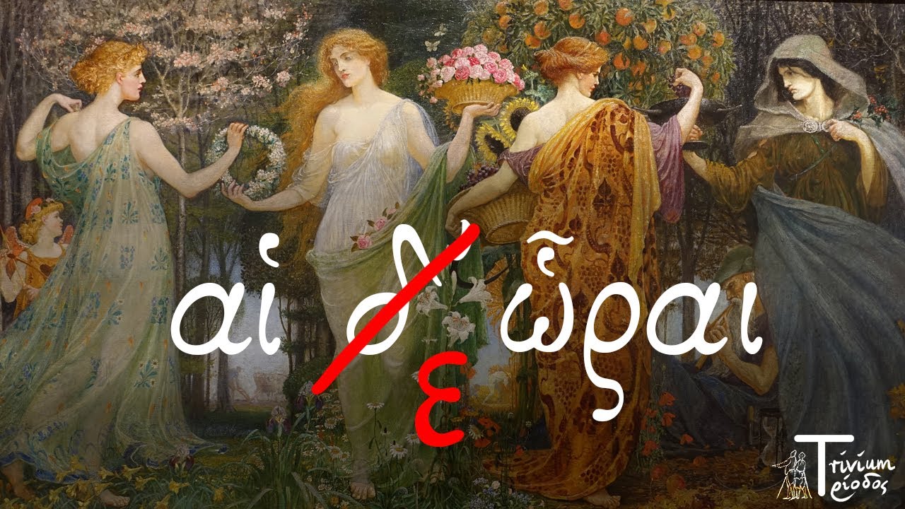 The seasons in ancient greek learn to speak