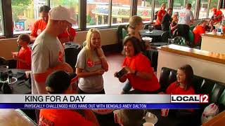Celebrity Families of sick, disabled children spend day at Kings Island with Andy Dalton Net Worth