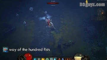 85 Diablo3 Monk skill way of the hundred fists
