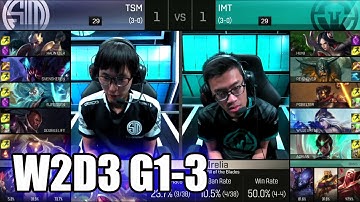 TSM vs Immortals | Game 3 S6 NA LCS Summer 2016 Week 2 Day 3 | TSM vs IMT G3 W2D3 1080p