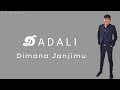 DADALI - Dimana Janjimu (Lirik)