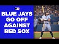 Blue Jays GO OFF for 9 runs in one inning against the Red Sox!