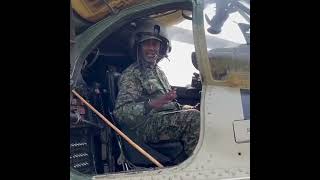 Andrew Mwenda joins UPDF in Congo, to fly Mi24 attack Helicopter to fight ADF