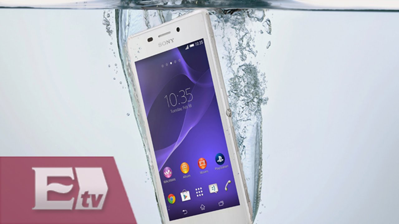 fin de semana interferencia canta Sony Xperia M4 Aqua, el móvil sumergible en el agua/ Hacker - YouTube