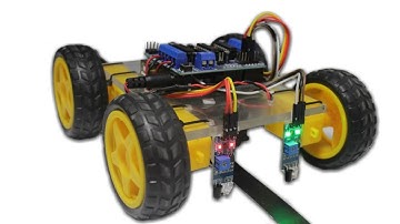 How To Make A DIY Arduino Line Follower Car At Home