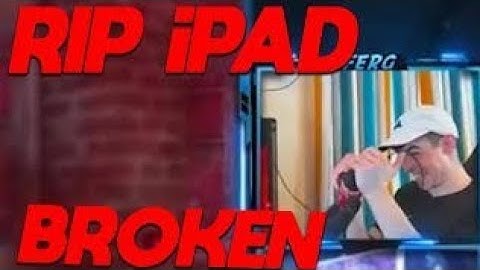 iFerg RAGING and SMASHING his iPAD then BREAKING HIS HEADSET because of COD Mobile...