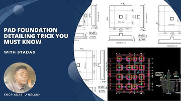 How to Detail Pad Foundation footing part 2