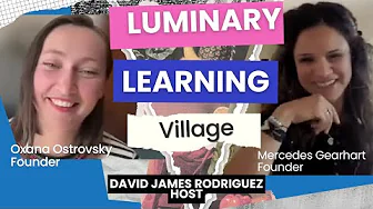Self-Directed Education Leaders - Founders of Luminary Learning Village Bay Area - Oxana & Mercedes